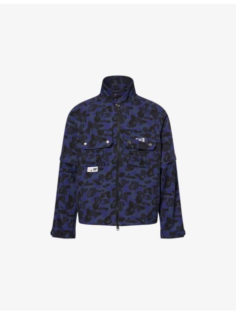 A BATHING APE® Bape x Kazuki Camouflage-Print Woven Jacket
