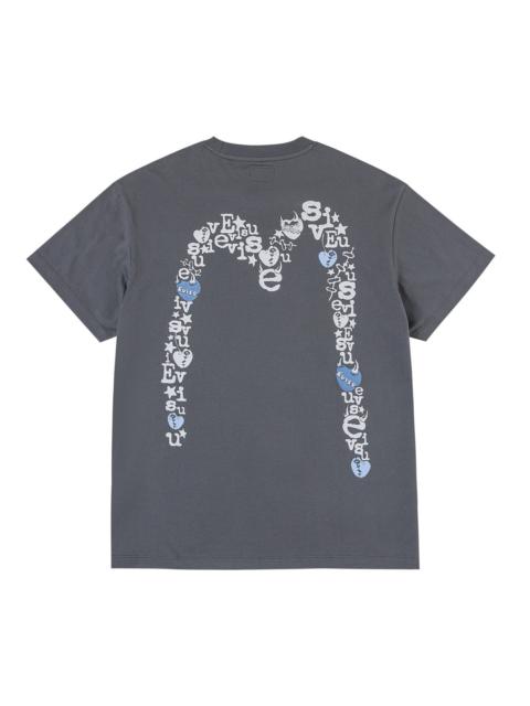 EVISU Theme Graphic Daicock Printed T-Shirt