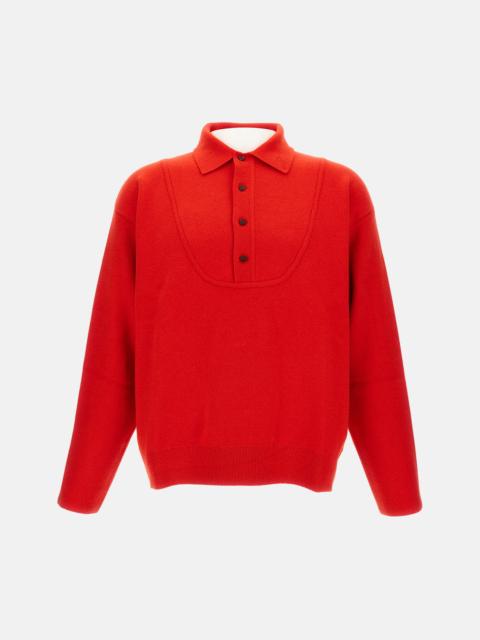 JACQUEMUS Jacquemus Men Polo 'La Maille Vareuse Pallone'