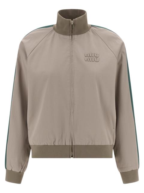Miu Miu Miu Miu Women Bomber Twill Old