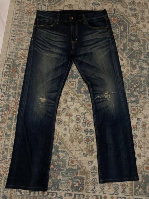 Other Designers Uniqlo - Uniqlo Distressed Denim Jeans