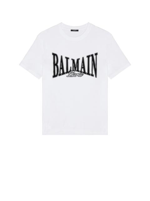 Balmain College Flock T-Shirt