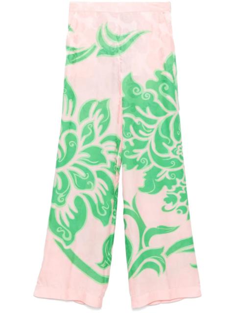 Etro Women Printed Trousers