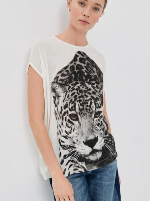 Stella McCartney Cloud Leopard T Shirt
