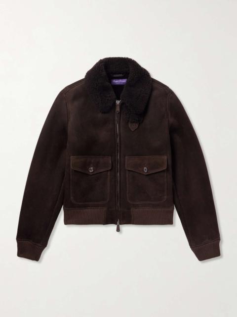 Welles Shearling Bomber Jacket