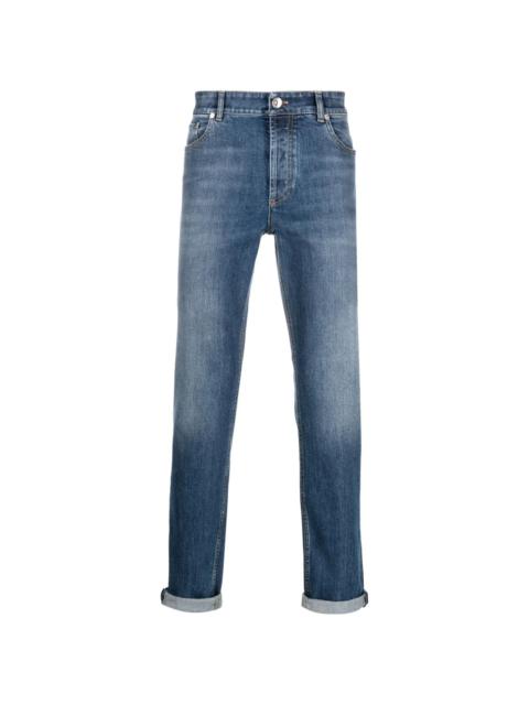 Brunello Cucinelli Brunello Cucinelli Blue Denim - Slim-Fit Jeans Men