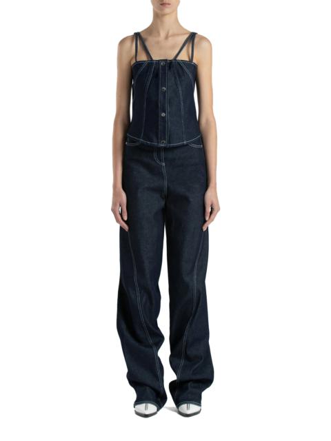 Elleme High Waisted Denim Trousers