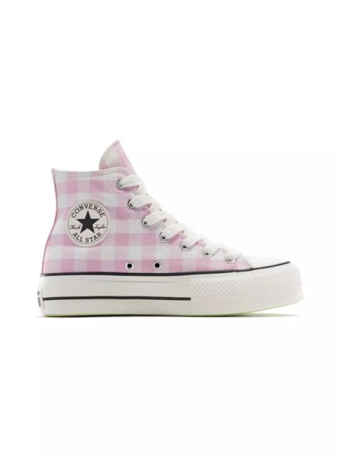 Converse Chuck Taylor All Star Lift "Vintage White/Pink Gingham" Women's Shoe
