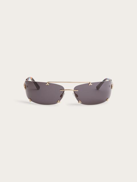 PUCCI SUNGLASSES WITH METAL TEMPLES
