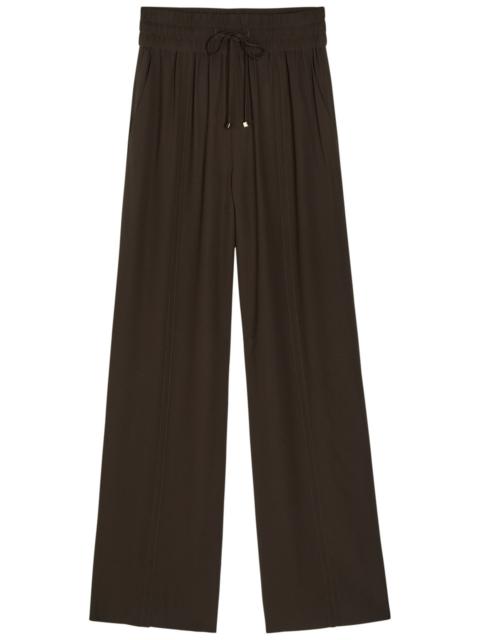 JOSEPH Joseph Dee Wide-leg Crepe Trousers