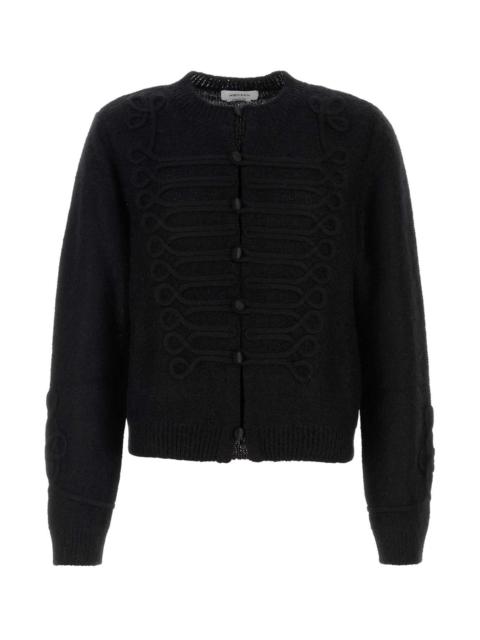Alexander McQueen Alexander Mcqueen Men Black Viscose Blend Cardigan