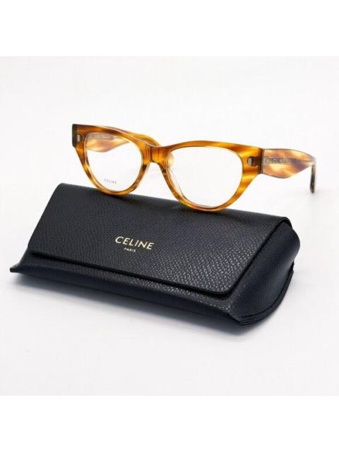 CELINE NEW CELINE EYEGLASSES CL50012I 056 HAVANA WOMEN EYEWEAR