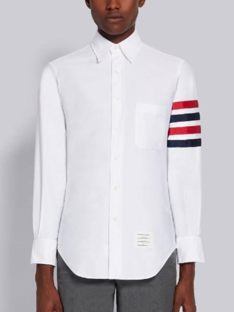 Thom Browne Oxford Grosgrain 4-Bar Classic Shirt