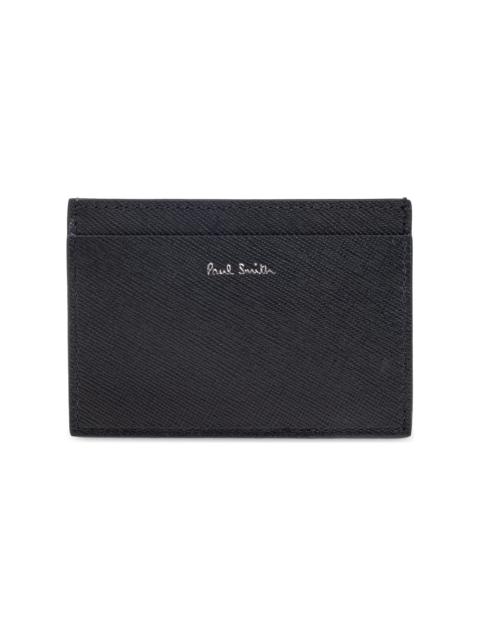 Paul Smith Paul Smith Leather Card Holder With Print