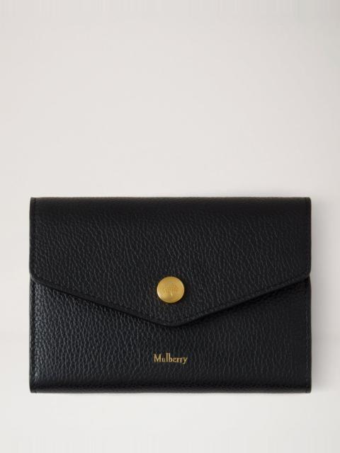 Mulberry Press Stud Wallet Small Classic Grain