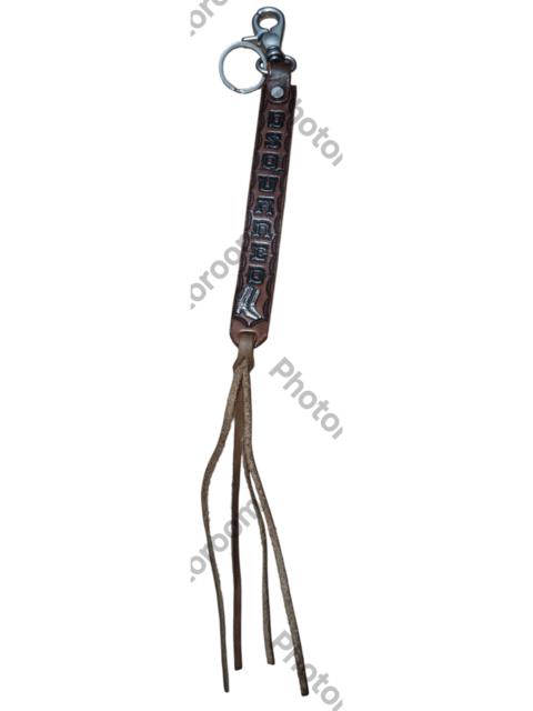 DSQUARED2 DSQUARED LEATHER ENGRAVED KEY CHAINS