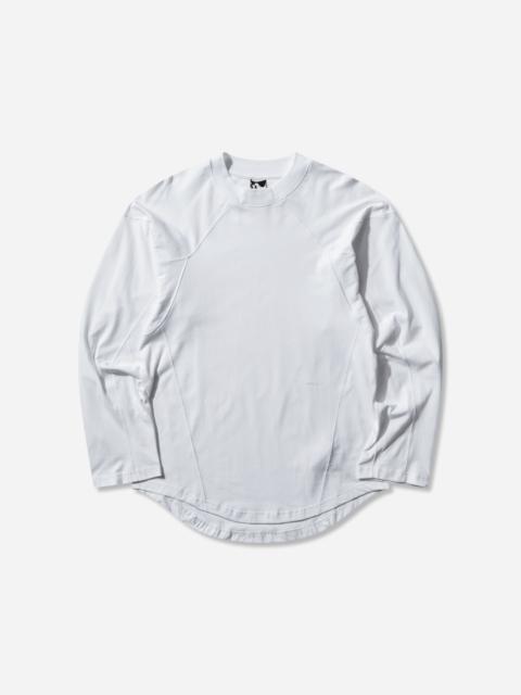 GR10K Men's Pump Longsleeve T-Shirt White