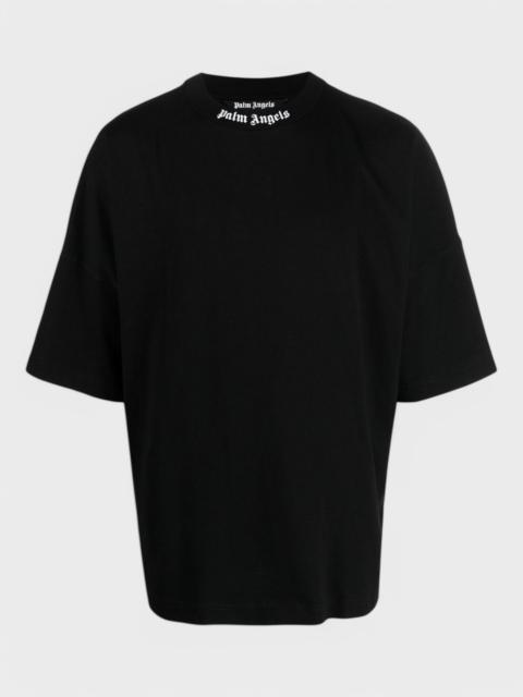 Palm Angels Classic Logo Over Tee 'Black/White'