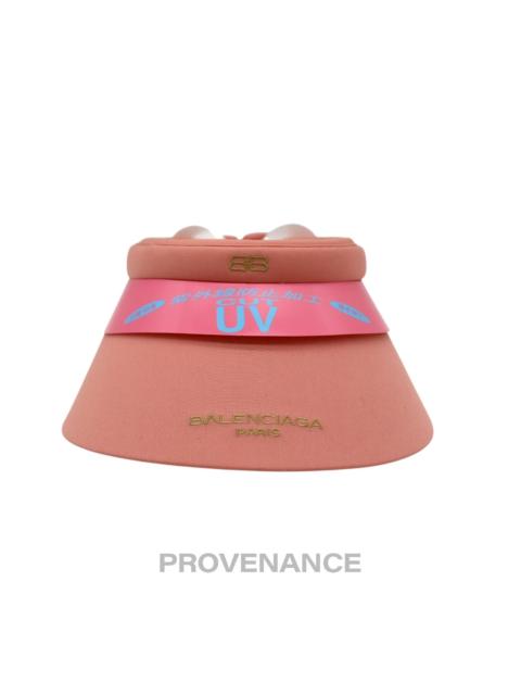 BALENCIAGA Balenciaga BB Logo Visor - Powder Pink