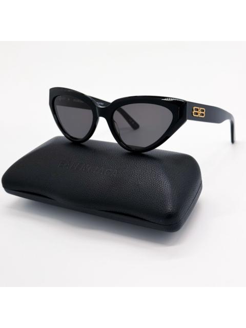 BALENCIAGA NEW BALENCIAGA SUNGLASSES BB0270S 001 BLACK WOMEN EYEWEAR