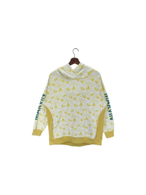 Other Designers Disney - Looney Tunes Marvin Full Print Hoodie Pullover