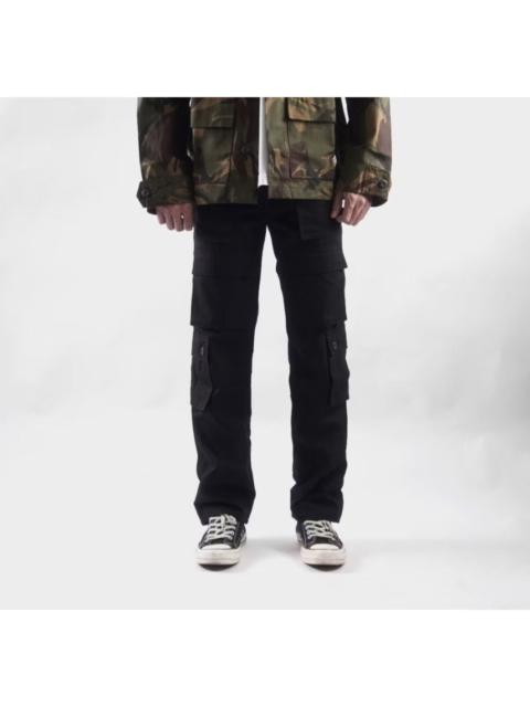 Archival Clothing - Black military multipocket bush pant