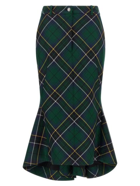 Alexander McQueen Tartan skirt
