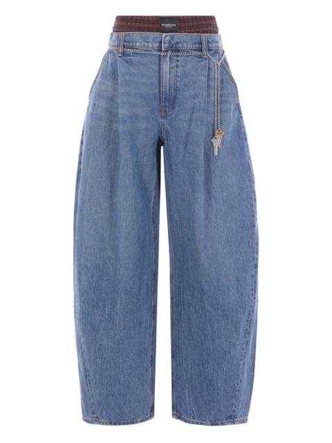 Alexander Wang Oversized Pleated Jeans