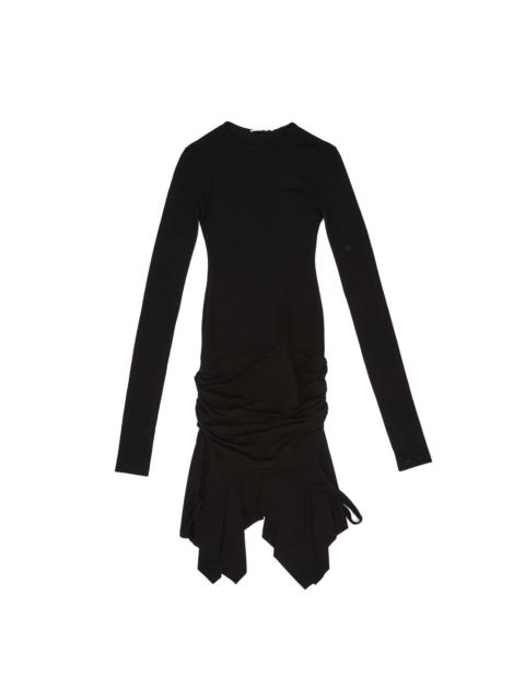 Acne Studios DOUBLE-LAYER EFFECT DRESS (BLACK)