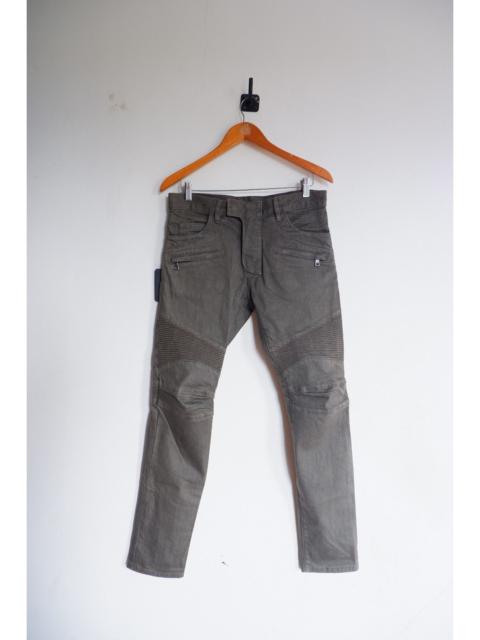 Balmain BALMAIN Red Line Selvedge Biker Jeans 2009