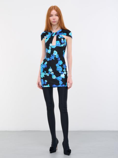 COPERNI Floral Cut-Out Dress