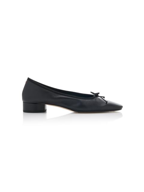 Aeyde Onda Leather Ballet Flats black