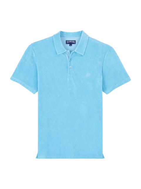 Vilebrequin Men Terry Polo Solid