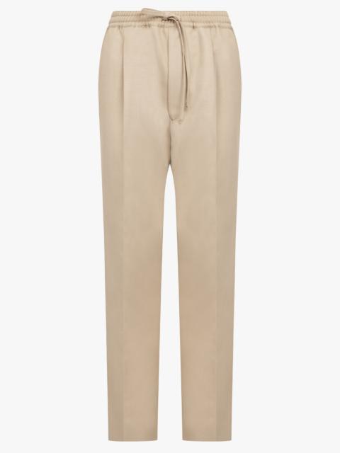 Comme des Garçons Homme MOHAIR TWILL PANTS | BEIGE