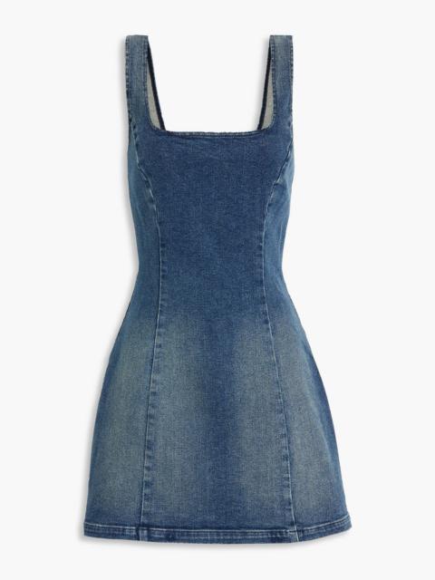 Other Designers Devan denim mini dress