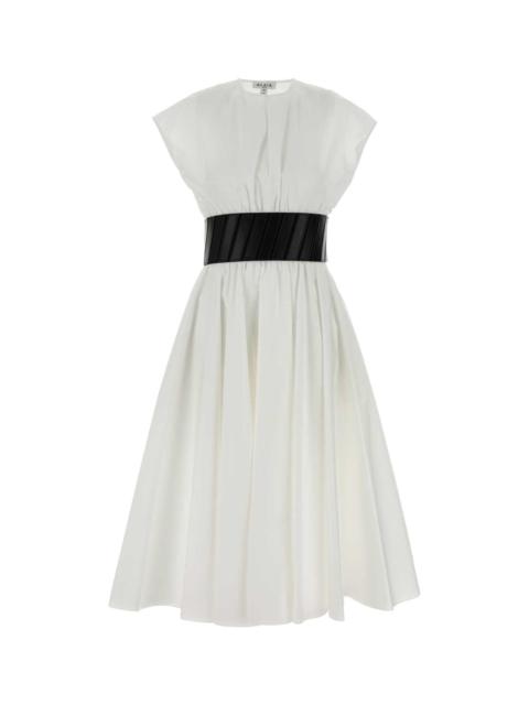Alaïa Alaia Women White Poplin Dress