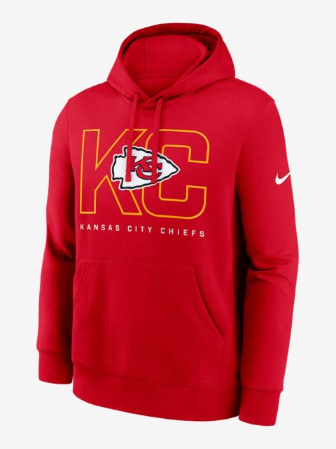 Nike Kansas City Chiefs Busted Play Club Men's Nike NFL Pullover Hoodie