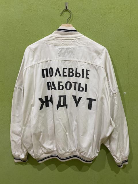 Other Designers Vintage - ANECDOTE BOMBER COTTON JACKET STYLE