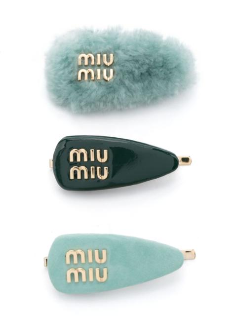 Miu Miu Miu Miu Women Hair Clips - 3 Pack