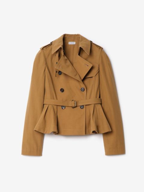 Burberry Cotton Isabella Trench Jacket
