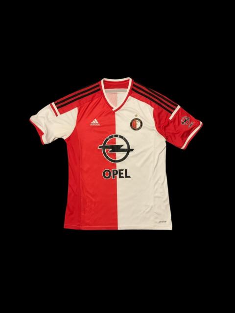 adidas Adidas Feyenoord Rotterdam 2014 Home Jersey Red White Opel