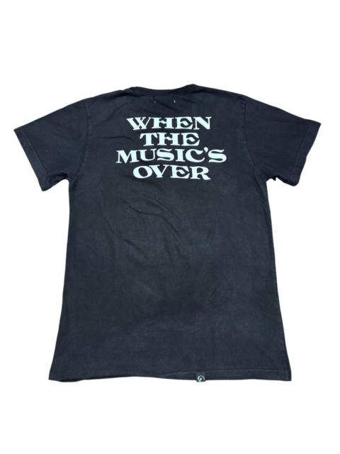 Hysteric Glamour Hysteric Glamour Shirt 'When The Musics Over'