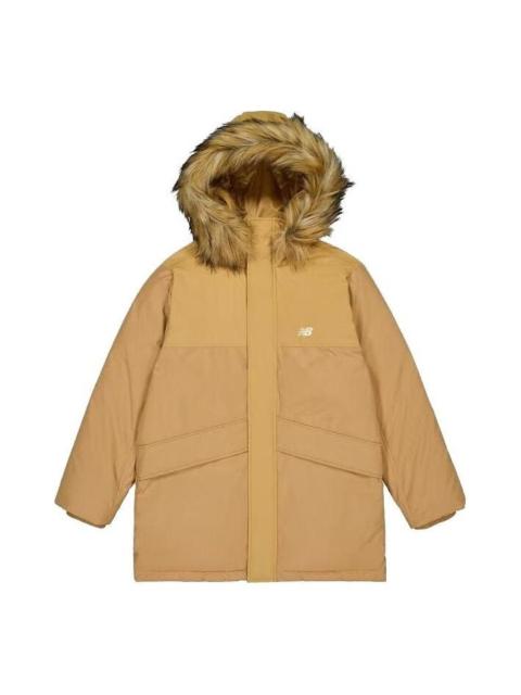 New Balance New Balance Warm Long Parka Jacket 'Tan' AMJ33330-DLC