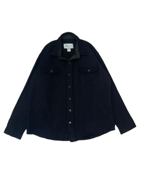 Other Designers Vintage 80s Melton Double Pocket Wool Jacket