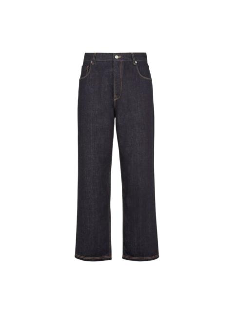FENDI Fendi Men's Long Denim Straight-Cut Jeans
