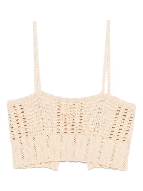 forte_forte Forte Forte Women Knitted Bralette Top
