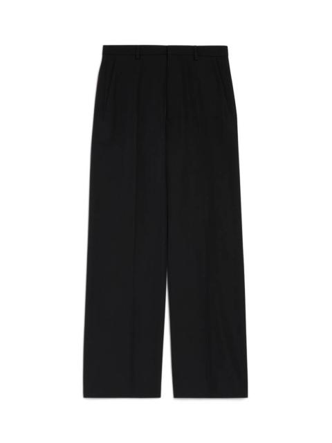 BALENCIAGA Women's Large Tailored Pants in Black