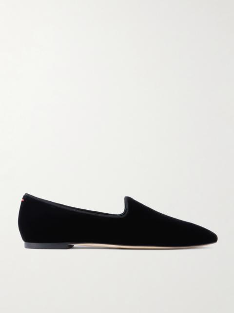 Aeyde Vanna Velvet Loafers