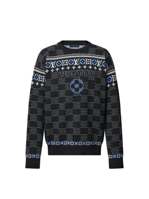 Jacquard Wool Pullover