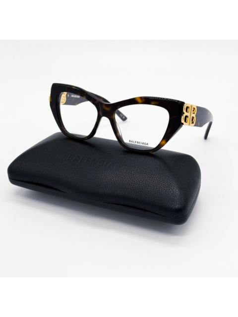 BALENCIAGA NEW BALENCIAGA BB0312O 002 HAVANA WOMEN EYEGLASSES BALENCIAG